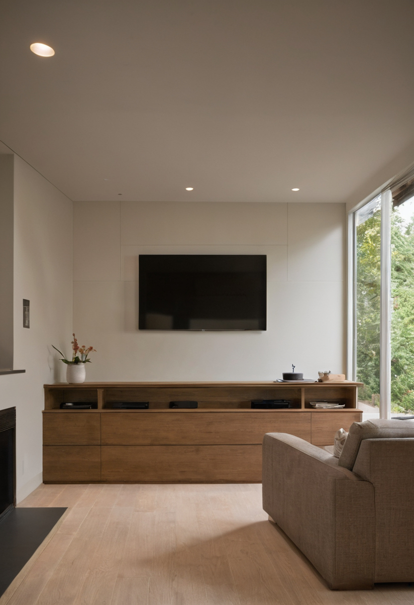 A recessed TV connection box must match the wall construction and listed use planning reference