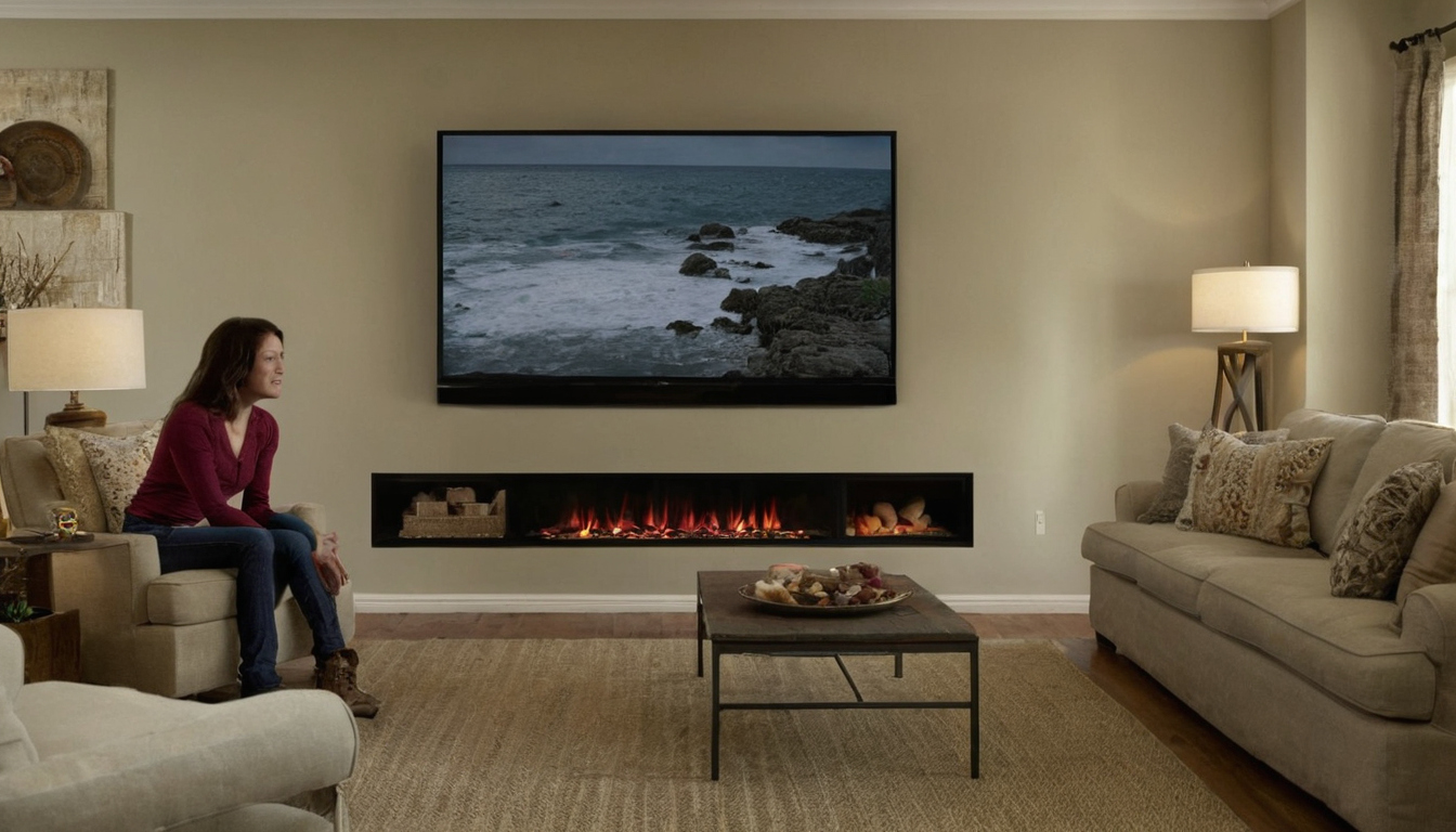What is the recommended viewing height for a 75-inch TV